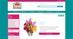 Desktop Screenshot of kingwoodfloral.com